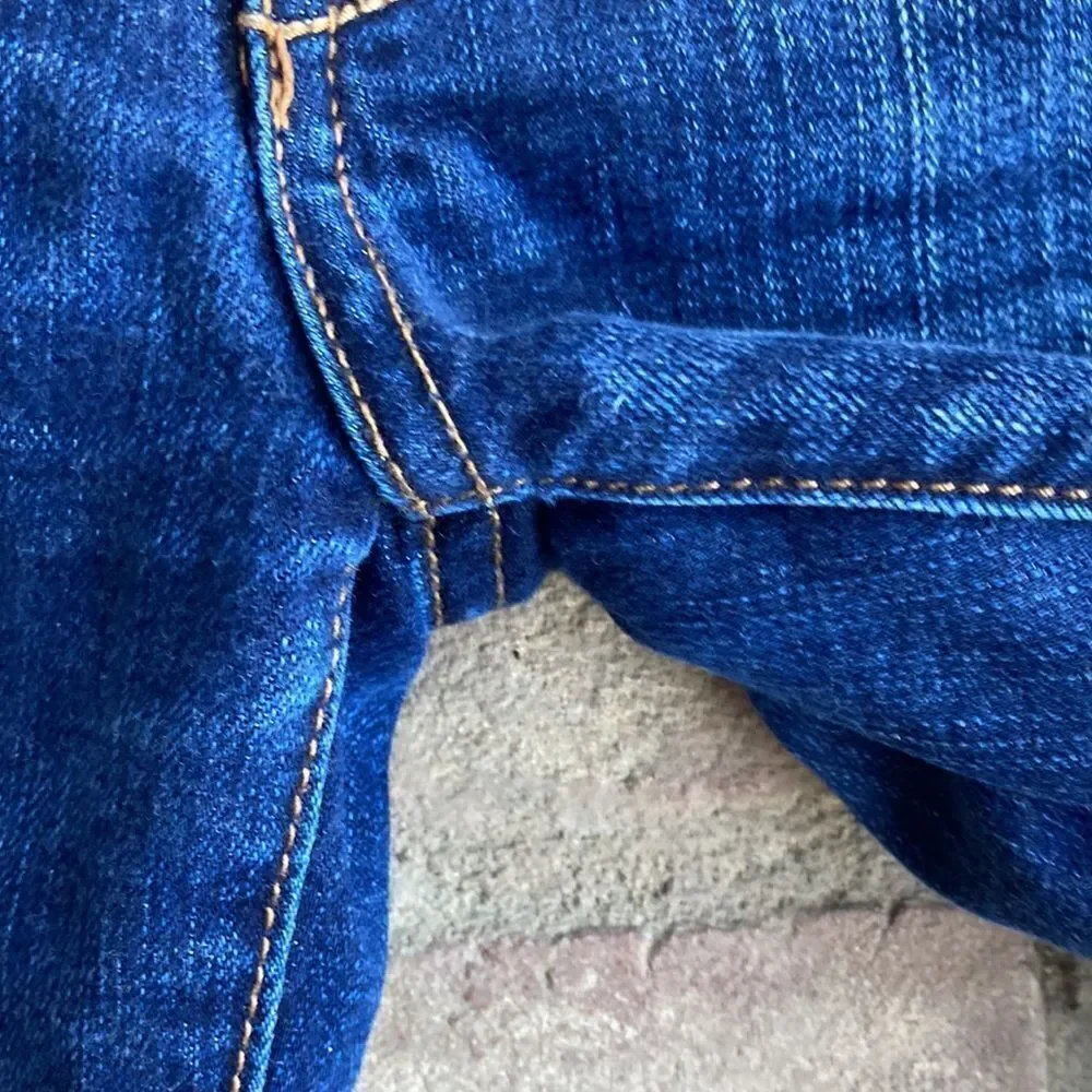 Abercrombie & Fitch Straight Leg Skinny Five Pocket Jeans Size 00R W 24 L 31 - Picture 12 of 16